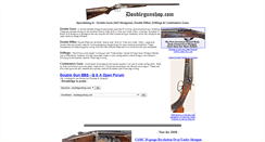 Desktop Screenshot of doublegunshop.com